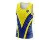 KPI Custom Blue & Yellow Singlet with Club logo